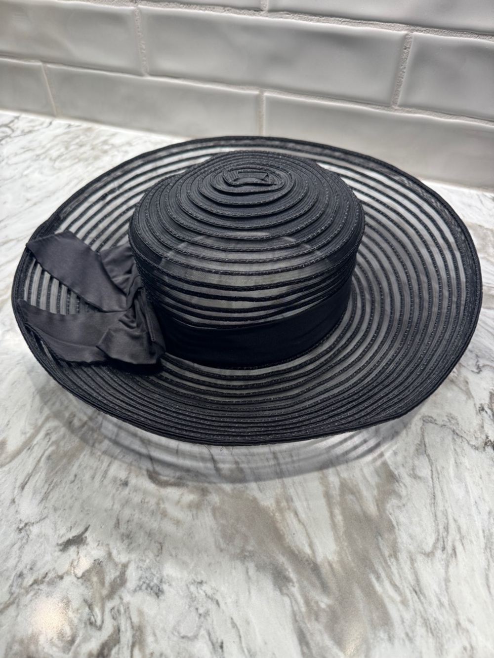 Talbots woven sun hat NEW
